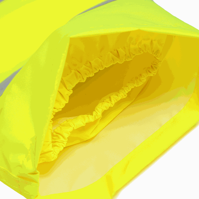 High Vis Light Weight Rain Jacket - Durable & Waterproof