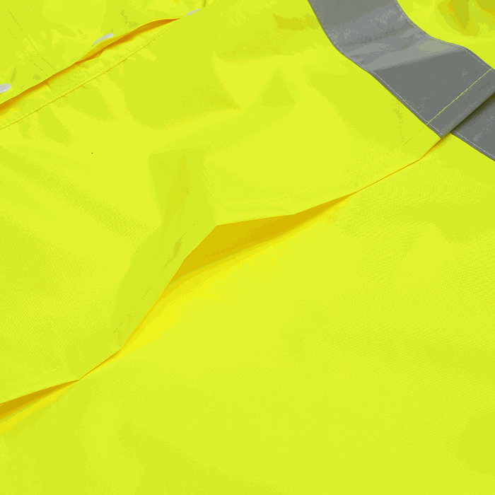 High Vis Light Weight Rain Jacket - Durable & Waterproof