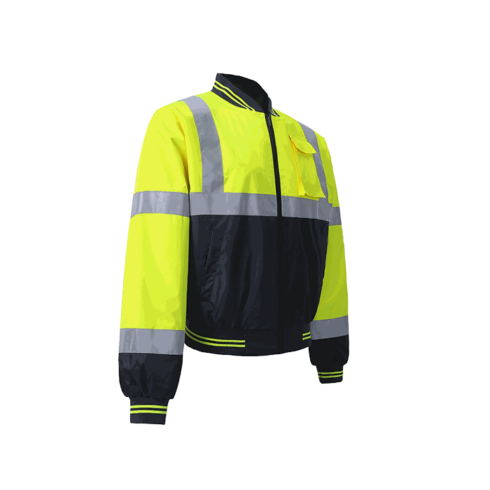 317C-3 High Visibility Light Weight Windbreaker, Class 3, Lime, 150 Denier