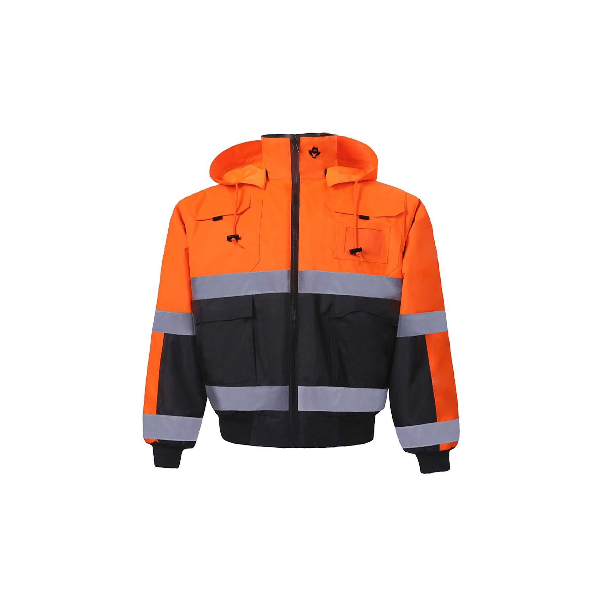High Vis Reversible Bomber Jacket - Class 3 High Viz Safety