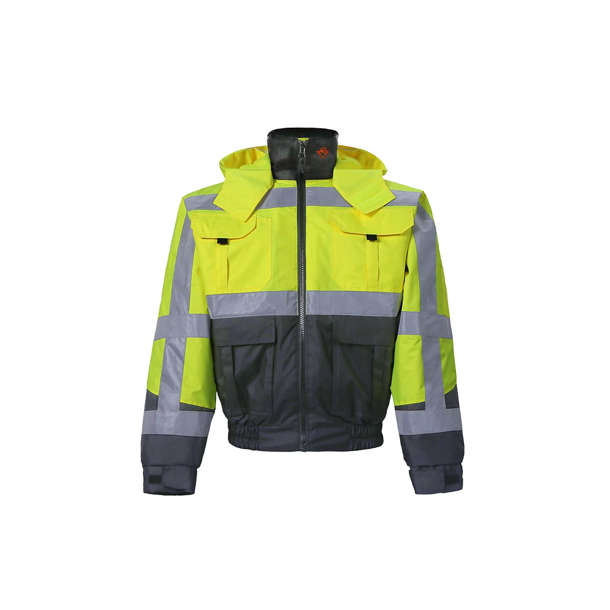 High Vis Jacket - Class 3, Reflective with 9 Pockets