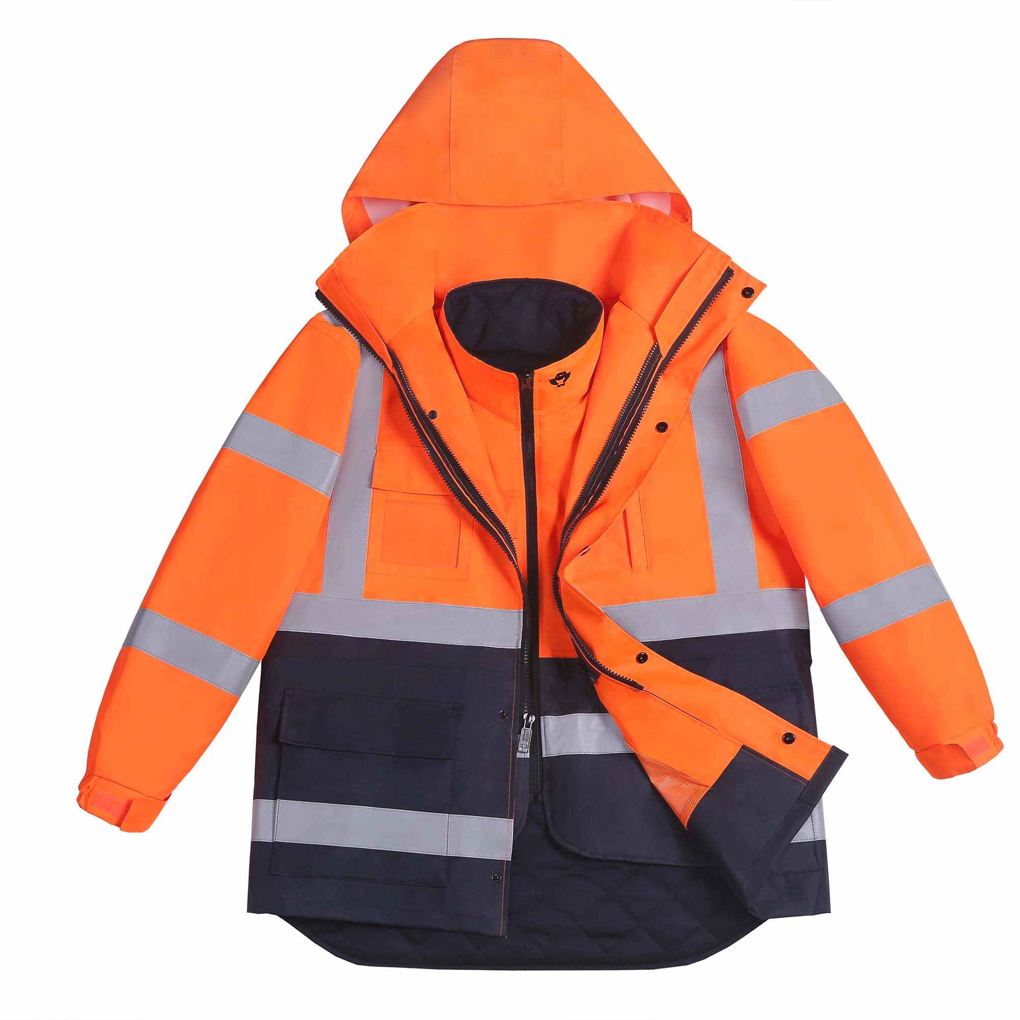 High Vis Rain Parka | Durable and Reflective | 363C-3