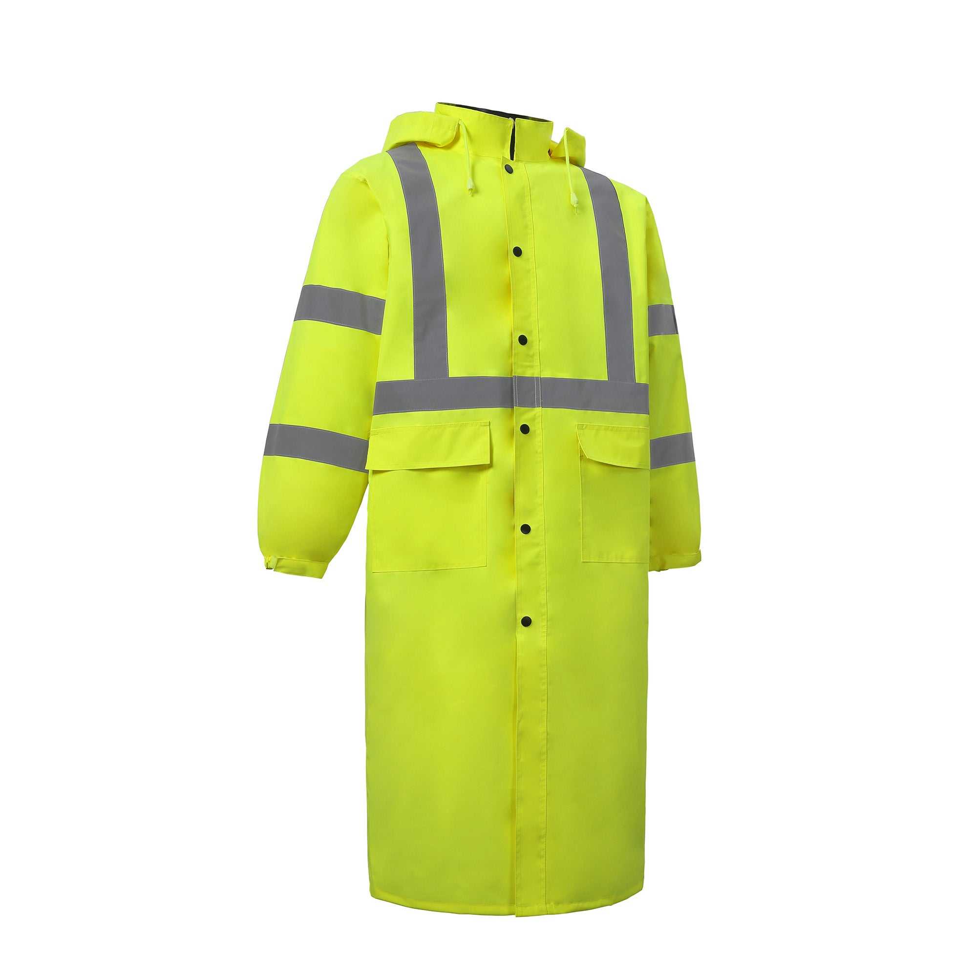 650C-3 High Viz Class 3 Raincoat