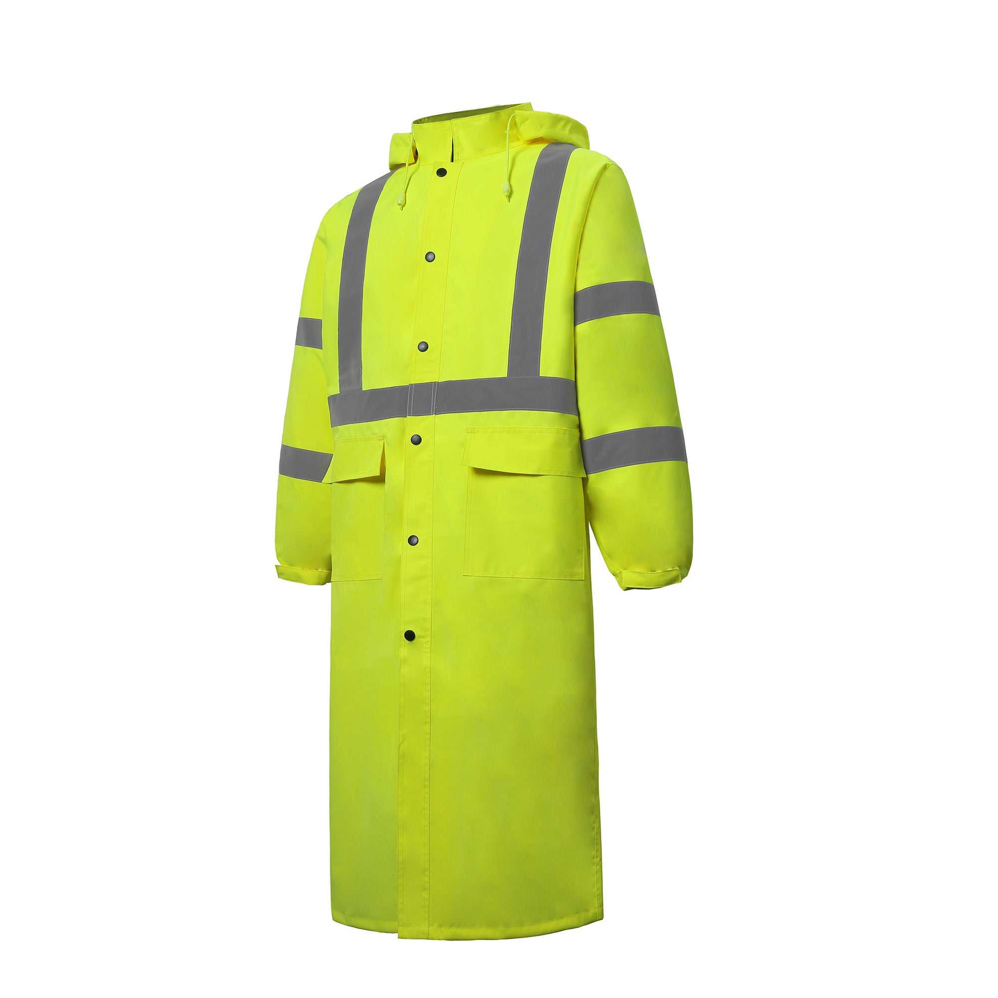 650C-3 High Viz Class 3 Raincoat