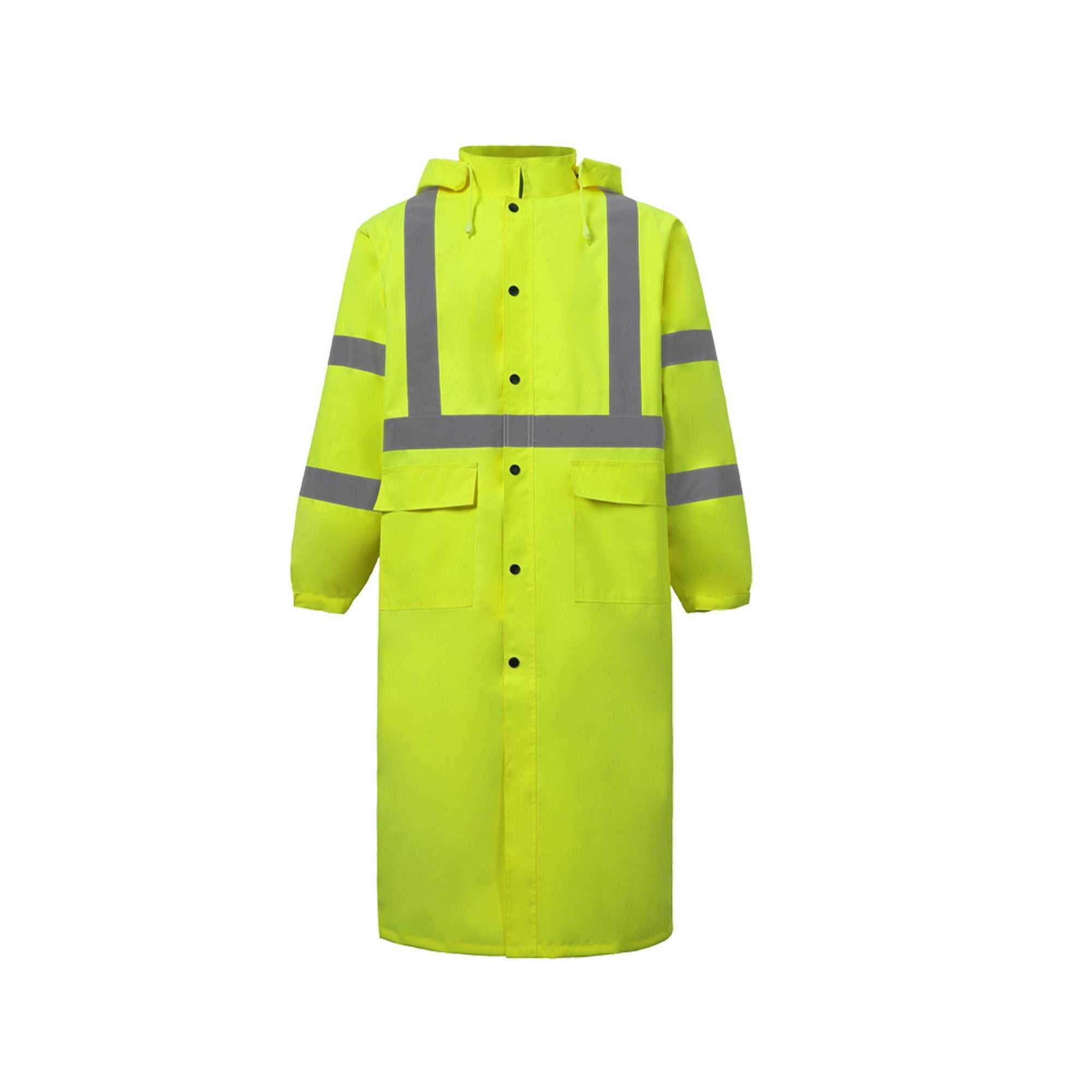 650C-3 High Viz Class 3 Raincoat