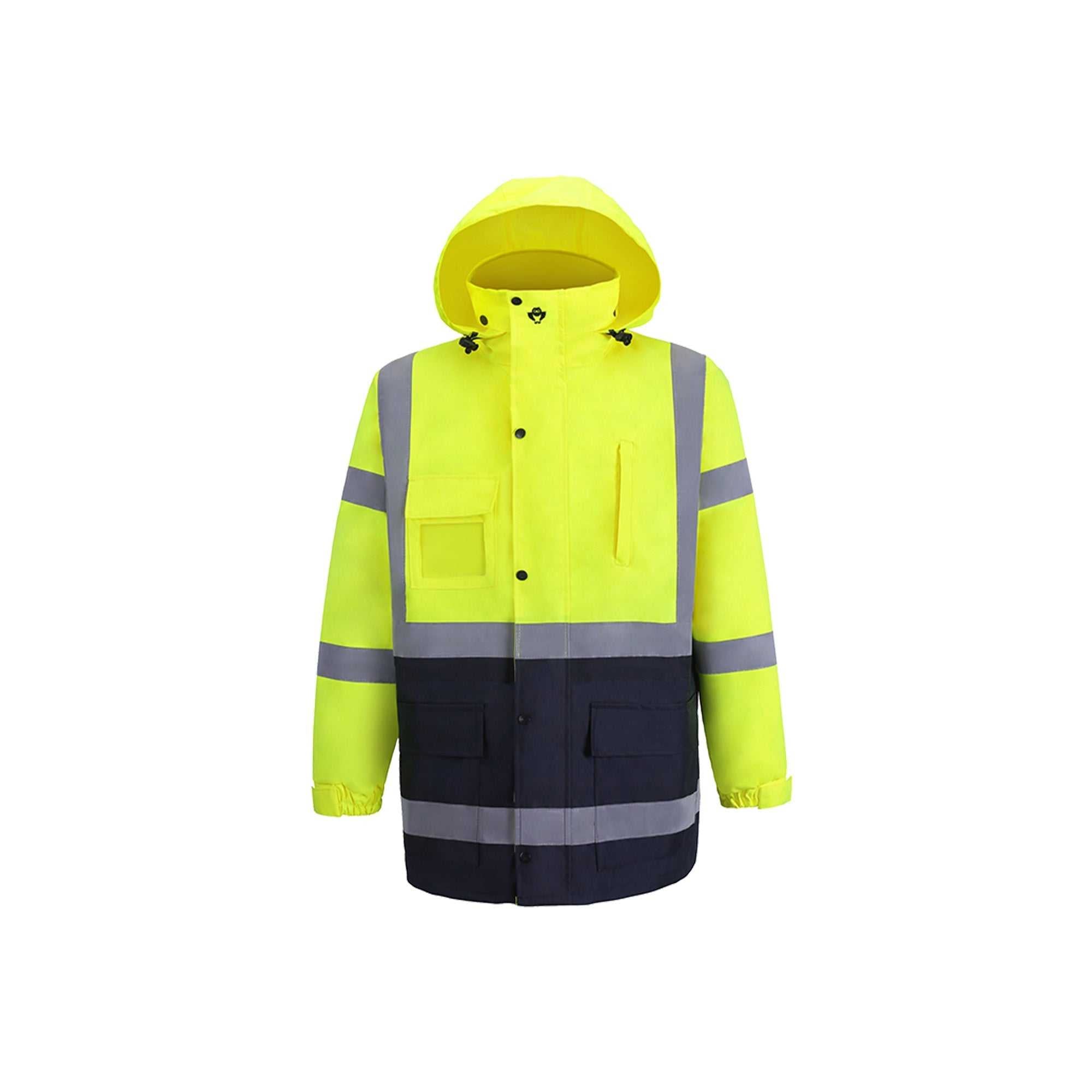 736C-3 High Viz Class 3 Rain Parka