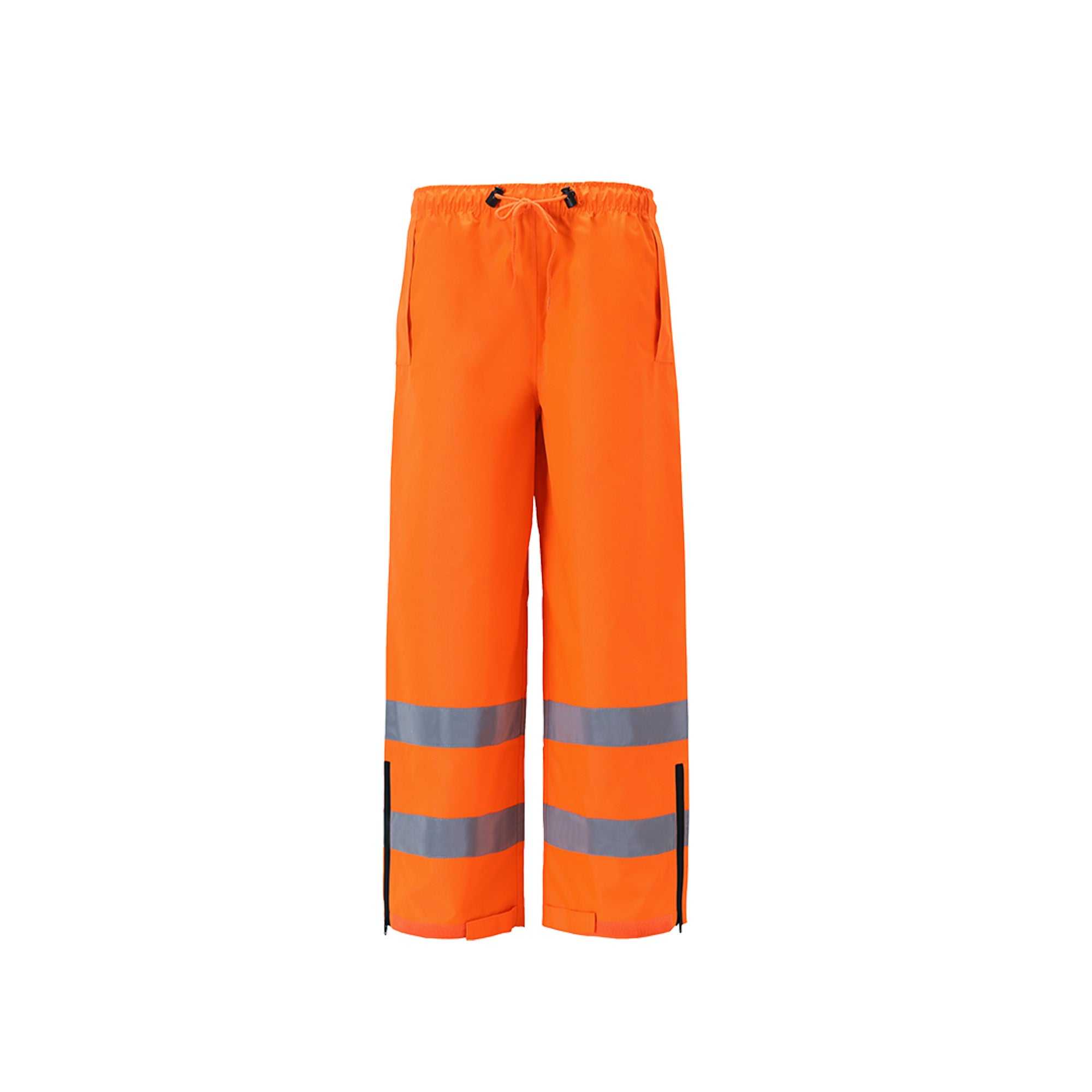 High Vis Rain Pants - Durable 2" Stripe Polyester