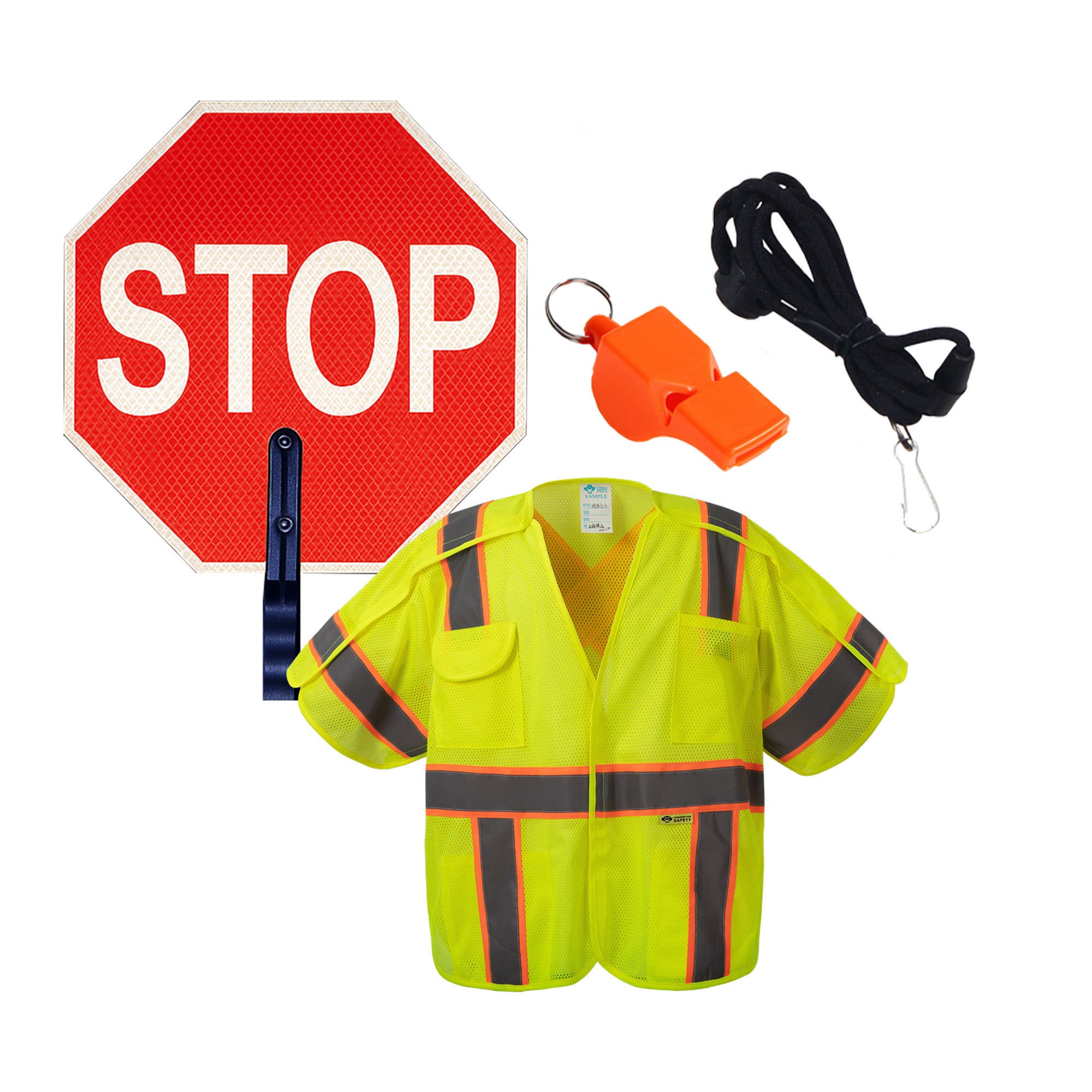 Crossing Guard Safety Kit | ANSI Class 3 Compliant