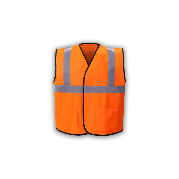 High-Visibility Lightweight Economy Vest | Orange Class 2 (EN311C-2)