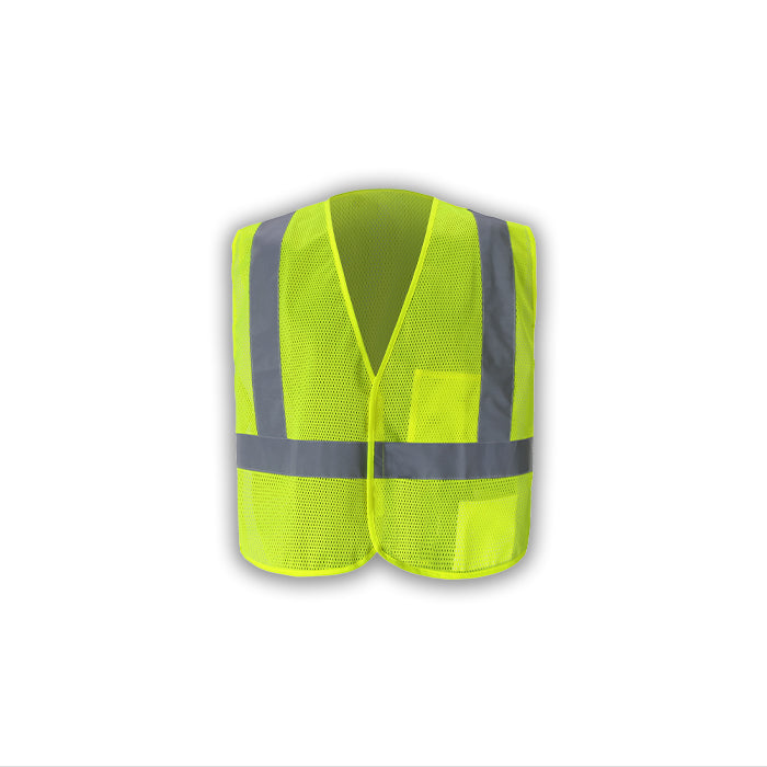 High-Visibility One Size Fits All Vest | Lime Class 2 (EN520C-2)