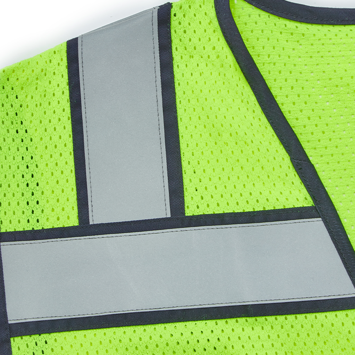 FR-M902C-2 High Visibility Flame Resistant Vest, Class 2, Lime