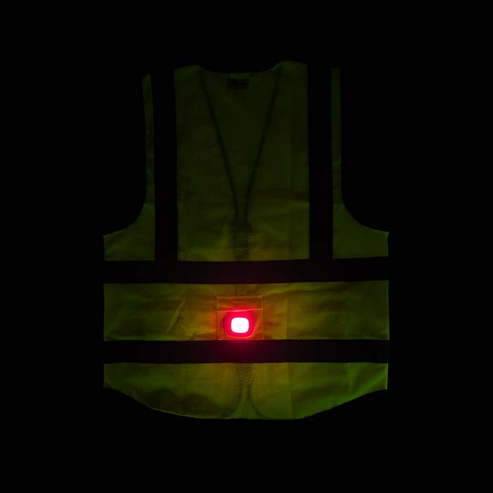 High-Visibility LED Vest | Lime Class 2 (L540C-2)