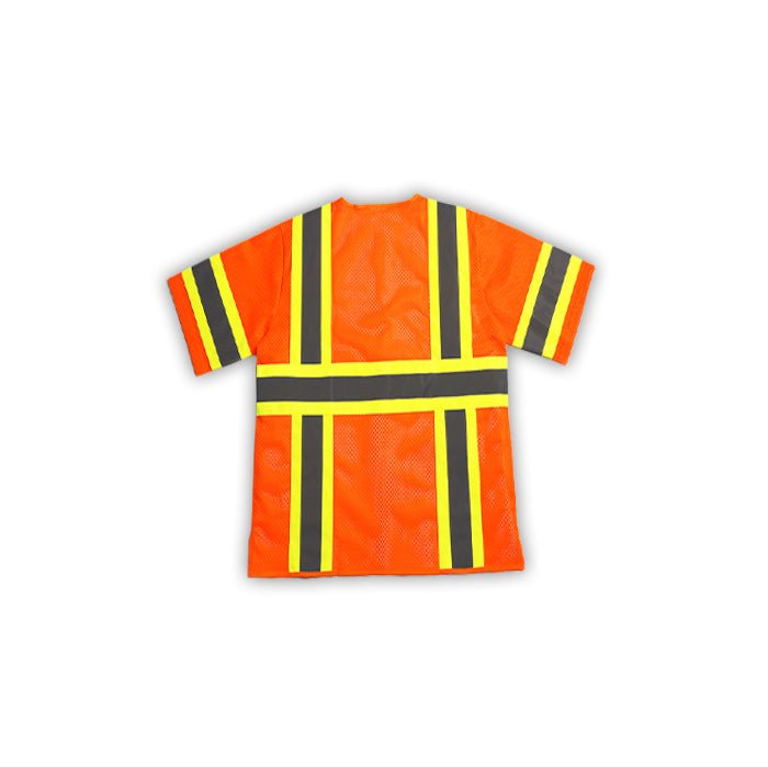 Mesh Contrast High Vis Vest - Reflective & Functional M7138C-3