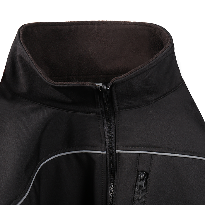 PAC-CS-BLK City Softshell Jacket, Black, Water Resistant