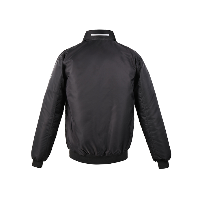 PAC-PB-BLK Pinnacle Bomber Jacket, Black, Windproof