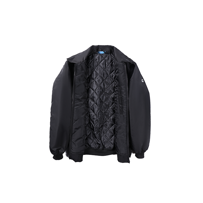 PAC-PB-BLK Pinnacle Bomber Jacket, Black, Windproof