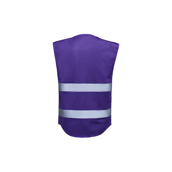 SB C-PL Premium Purple Safety Vest, Mesh