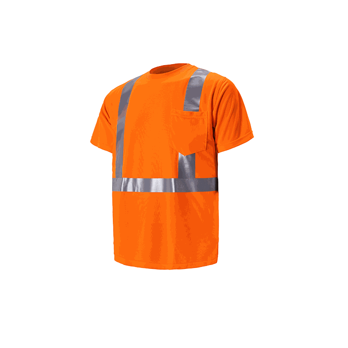 High Vis Short Sleeve Birdseye T-Shirt | Breathable & Reflective