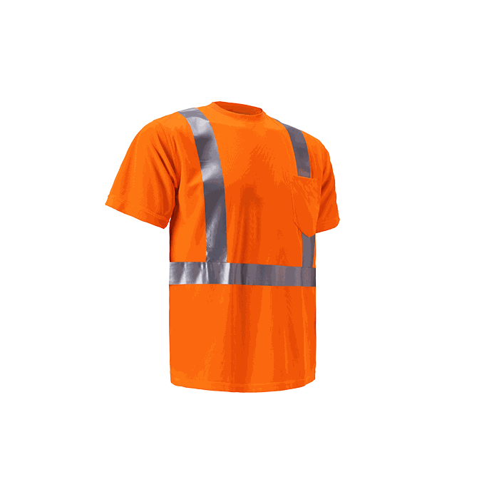High Vis Short Sleeve Birdseye T-Shirt | Breathable & Reflective