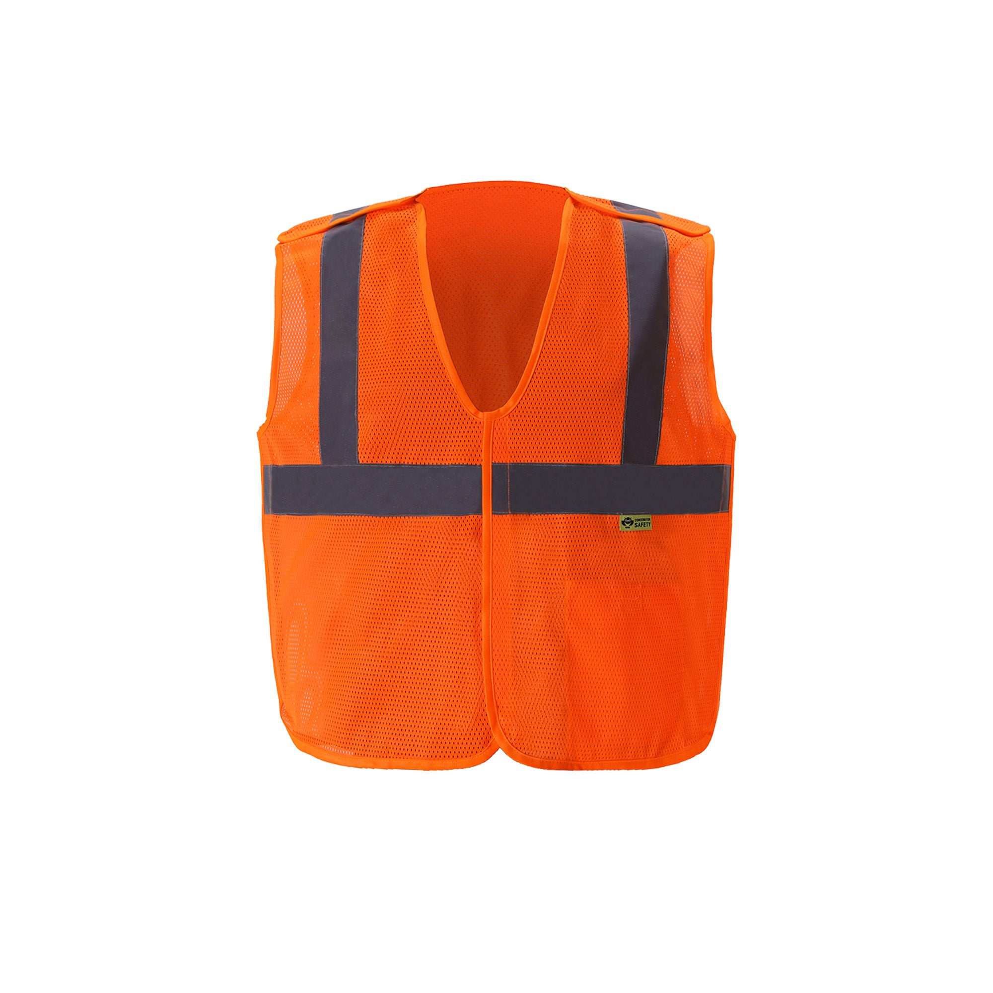 Five Point Breakaway Vest with Velcro Closure and Reflective Stripes