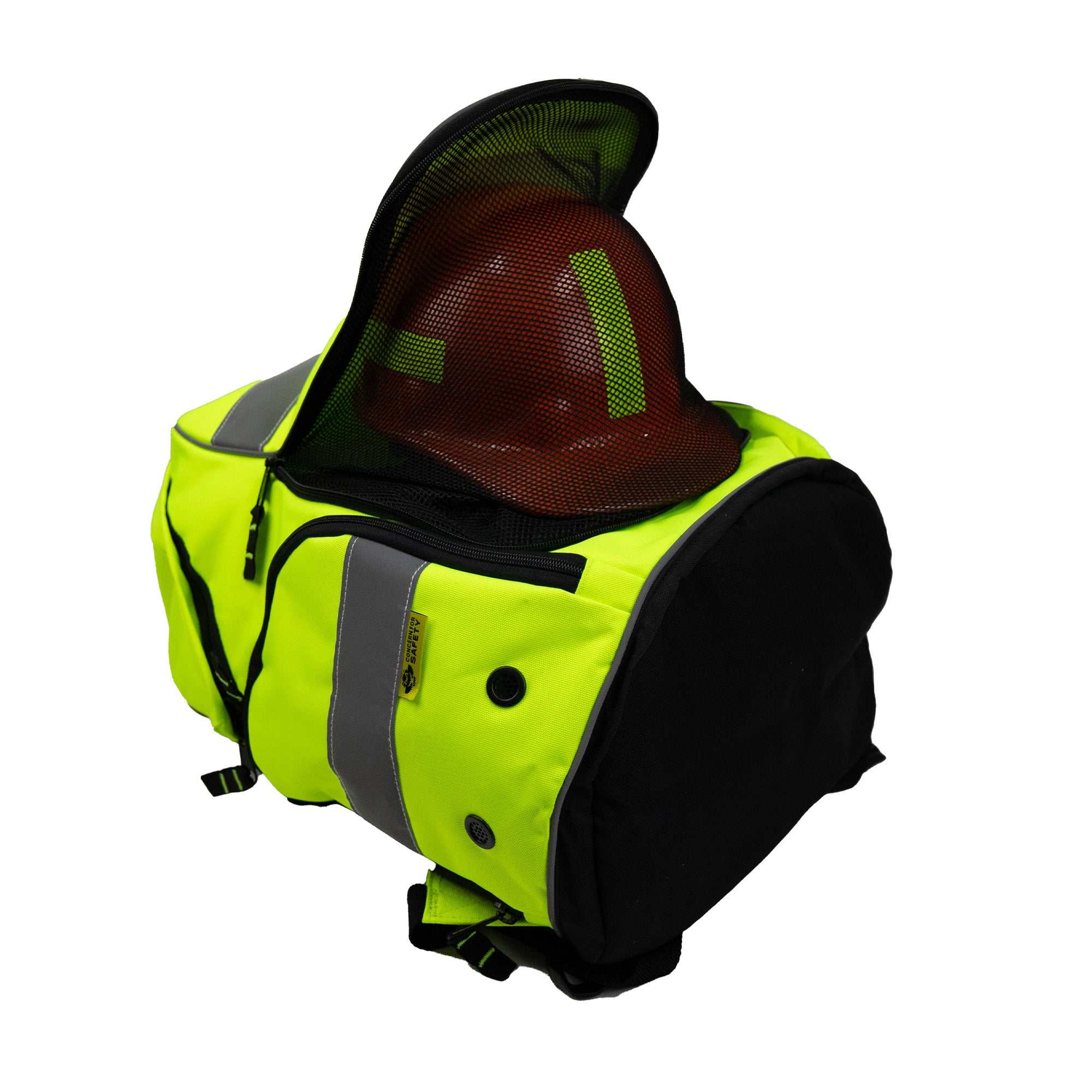 High Vis Backpack with Reflective Trims for Extra Visibility | BP65-01