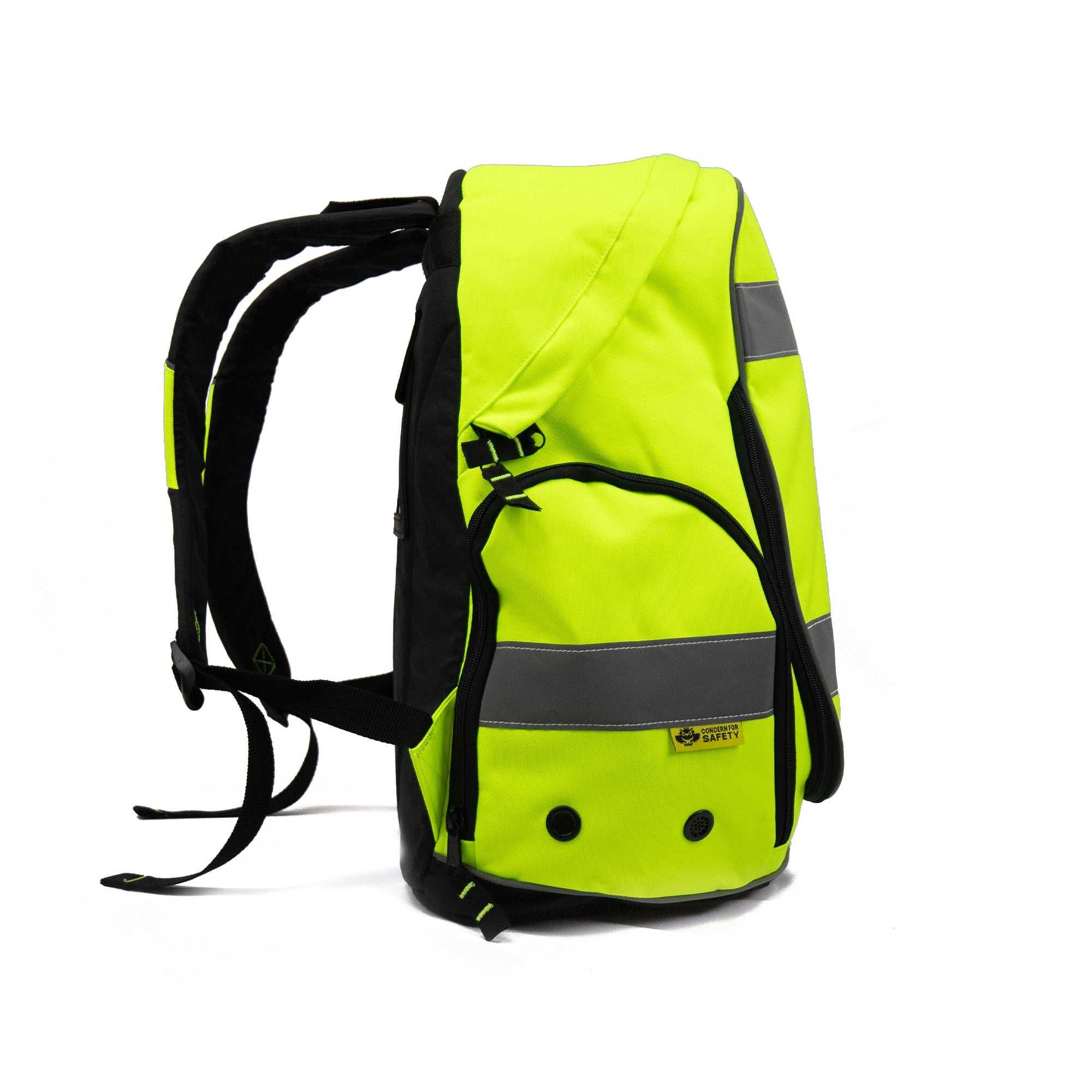 High Vis Backpack with Reflective Trims for Extra Visibility | BP65-01