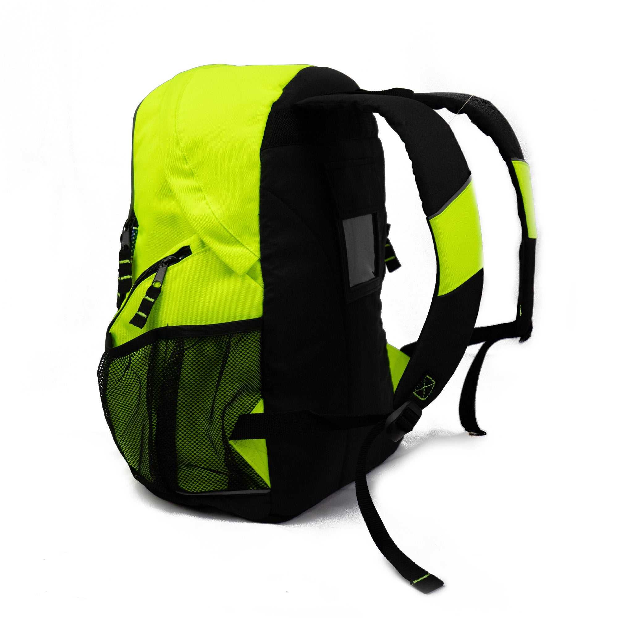 High Vis Backpack with Reflective Trims for Extra Visibility | BP65-01