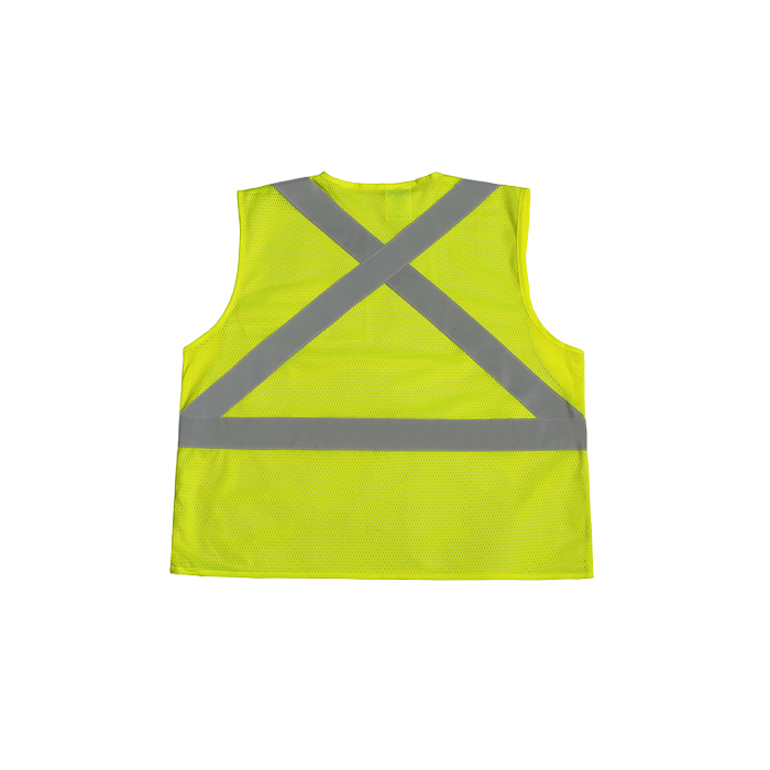 High-Visibility Flame Retardant Vest | Lime Class 2 X-Back (FR150C-2)