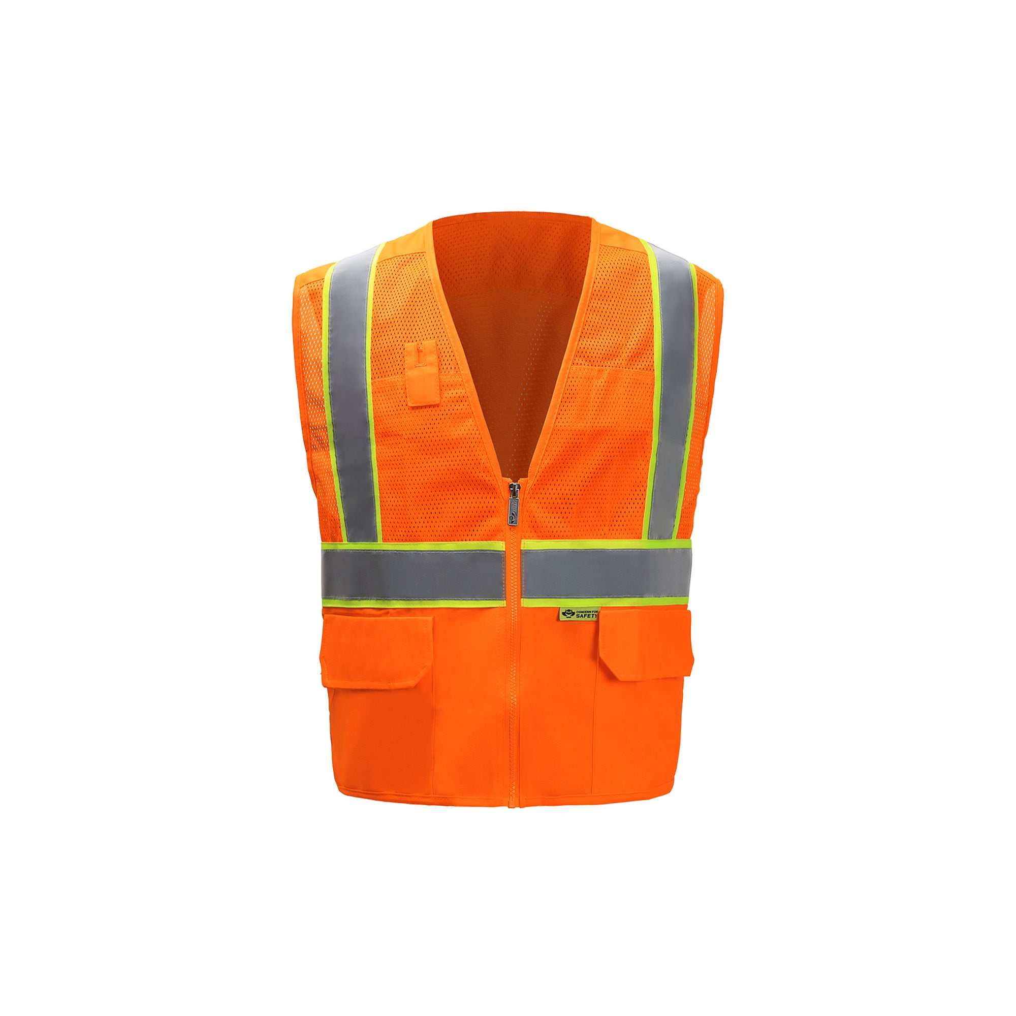 Class 2 Contrast High Vis Vest - MS330C-2 with Reflective Stripes