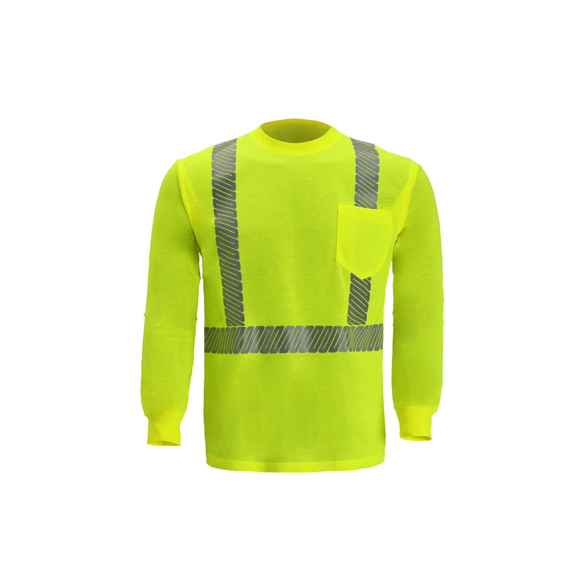 High Vis Long Sleeve TL125C-2 Jersey T Shirt - Breathable & Safe
