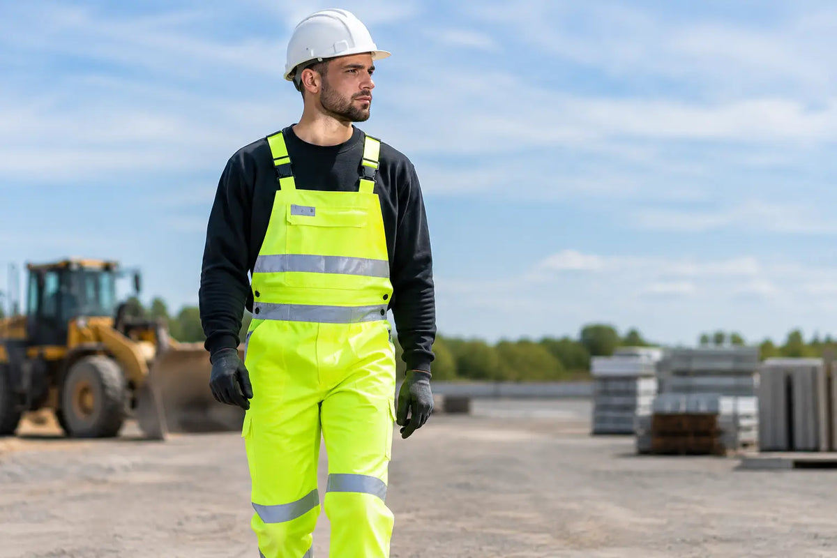High Visibility Bib Overalls for Demanding Work