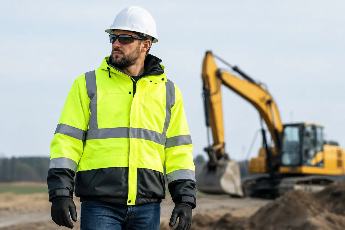ANSI Class 3 Jackets for High-Risk Work Zones