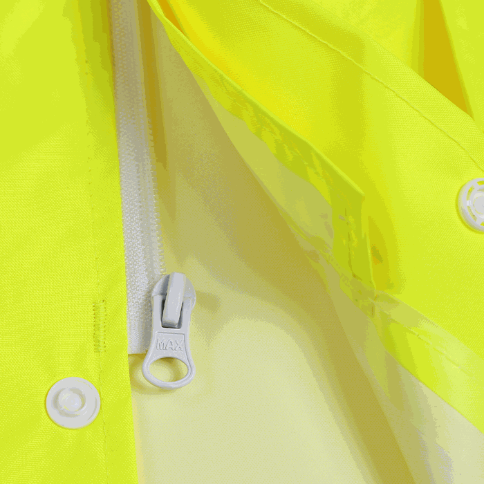 High Vis Light Weight Rain Jacket - Durable & Waterproof