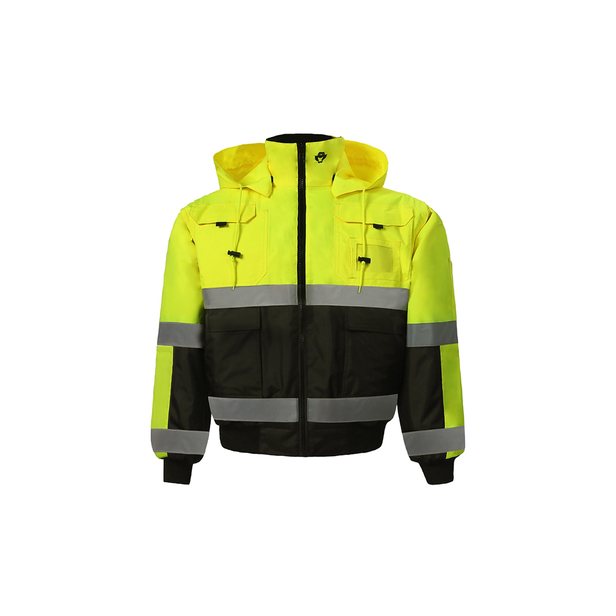 2W 330C-3/350C-3 High Viz Class 3 Reversible Bomber Jacket