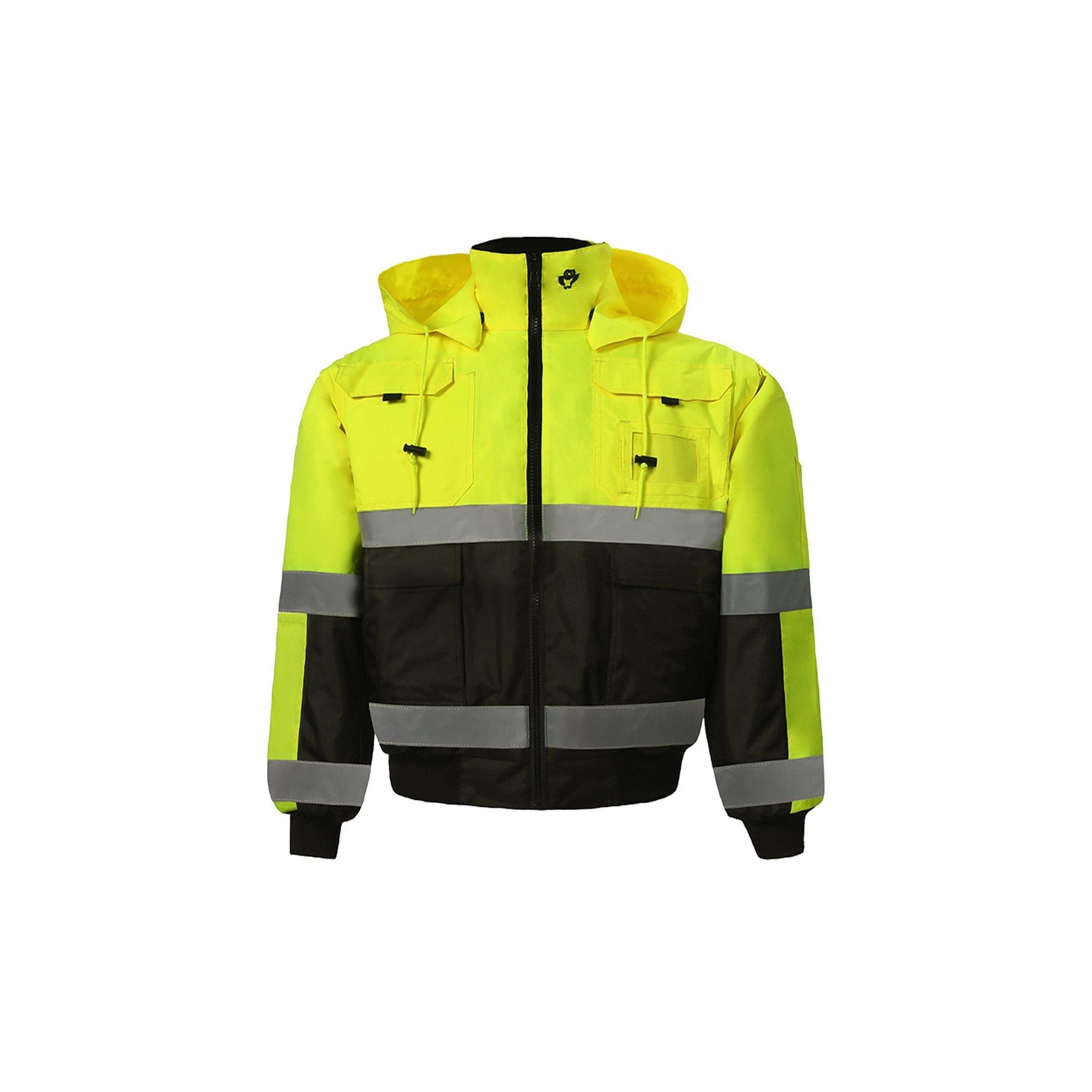 2W 350C-3/330C-3 High Viz Class 3 Reversible Bomber Jacket