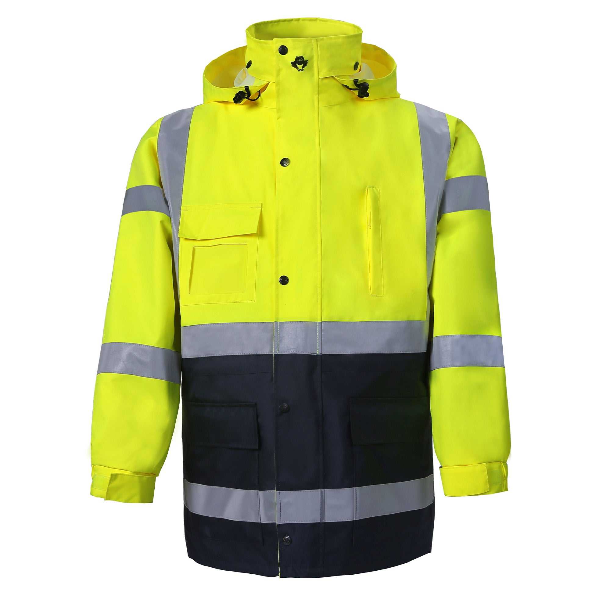 360C-3 High Viz Class 3 Rain Parka and Body Warmer
