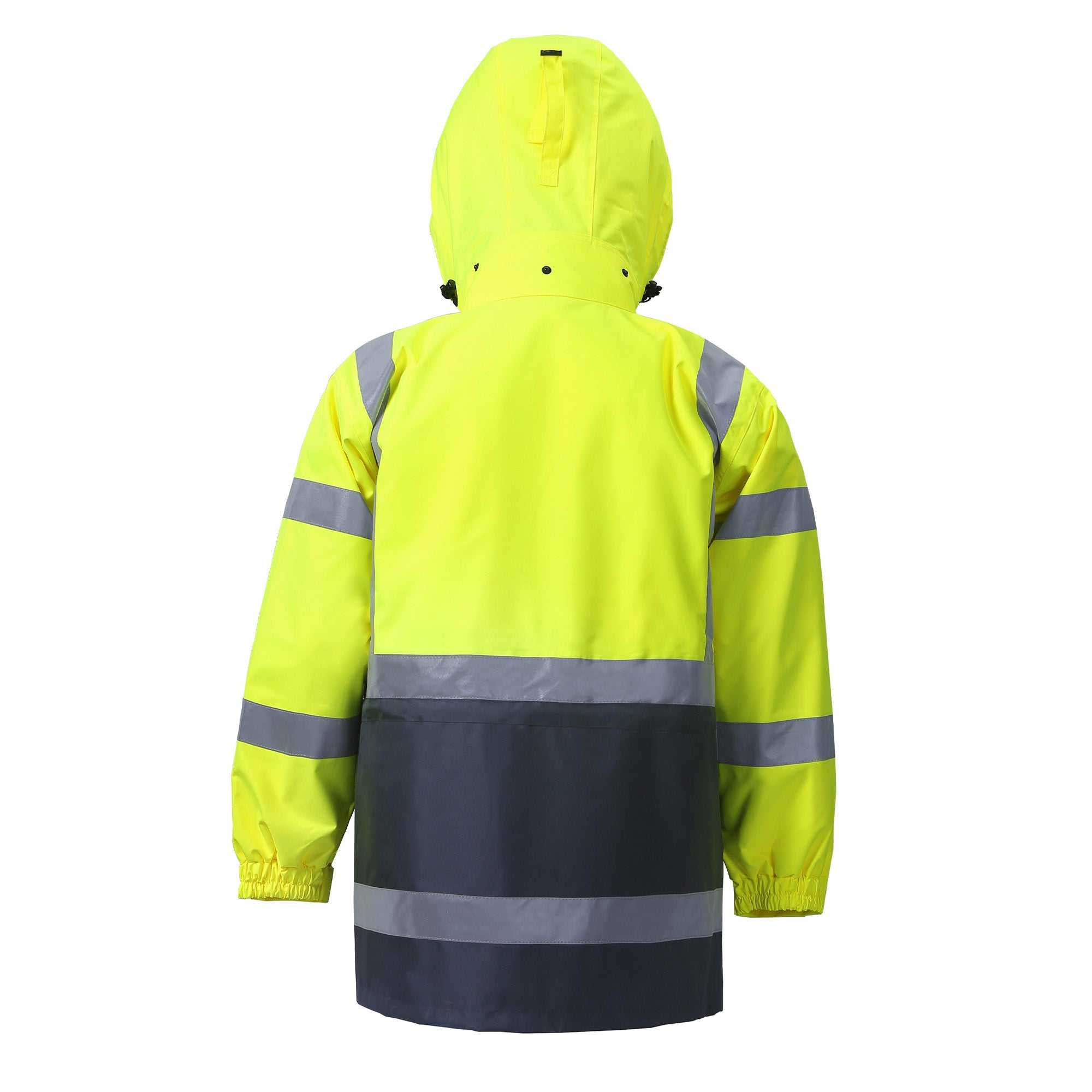 360C-3 High Viz Class 3 Rain Parka and Body Warmer