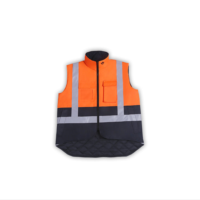 2W 360C-3/363C-3 High Viz Class 3 Rain Parka and Body Warmer