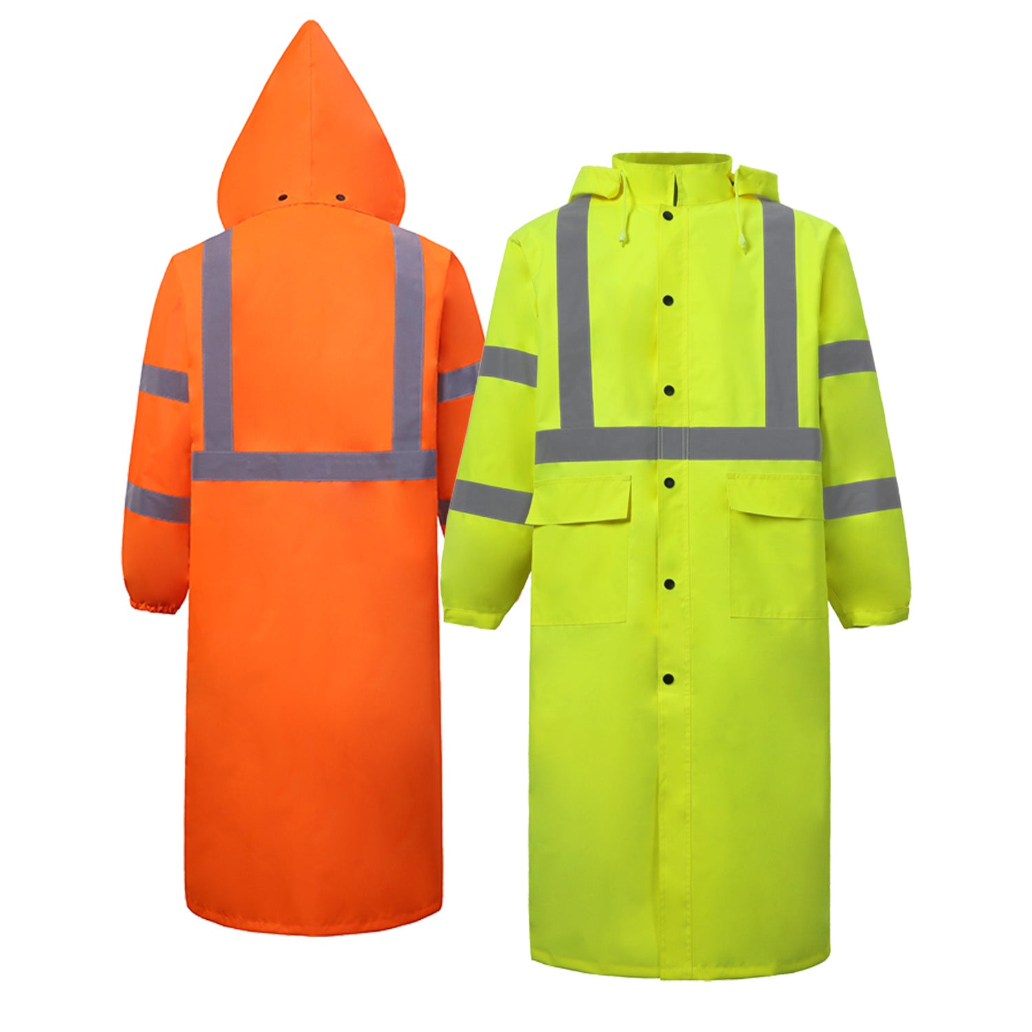 2W 650C-3/630C-3 High Viz Class 3 Rain Coat