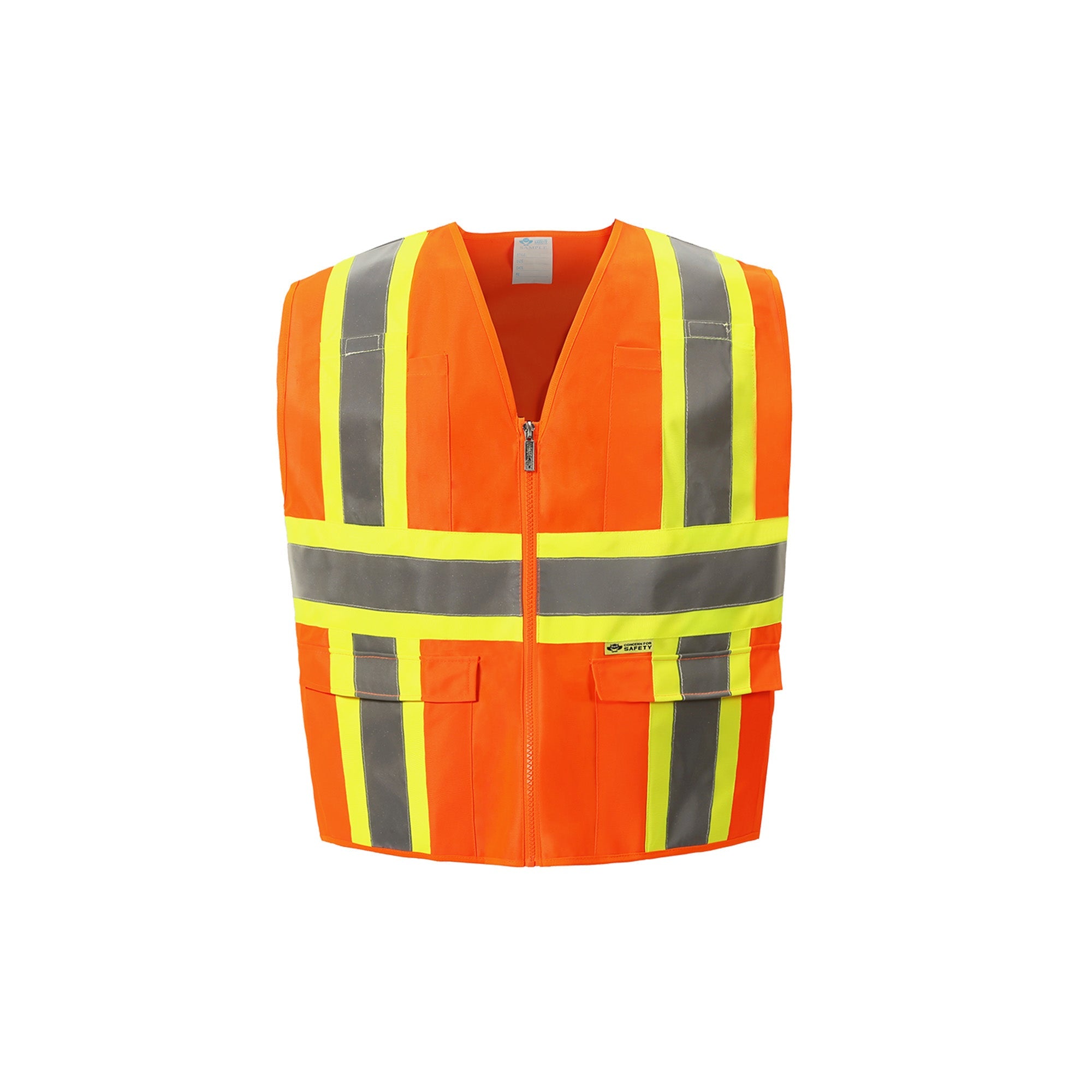 2W 7048C-2/7038C-2 Class 2 Contrast Hi-Vis Vest