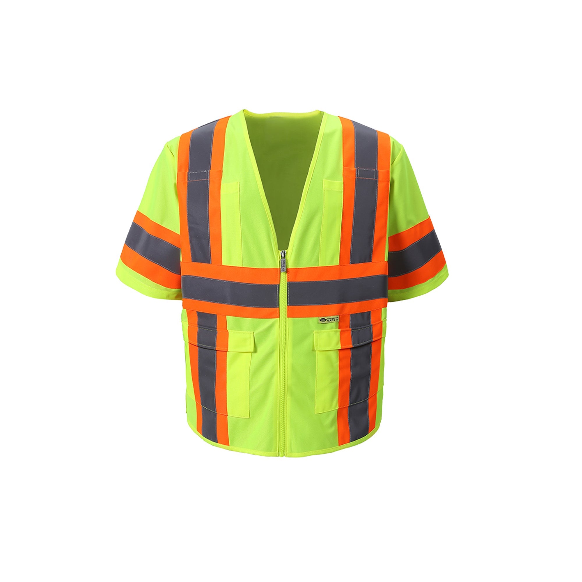 2W 7148C-3/7138C-3 Class 3 Contrast High Viz Vest