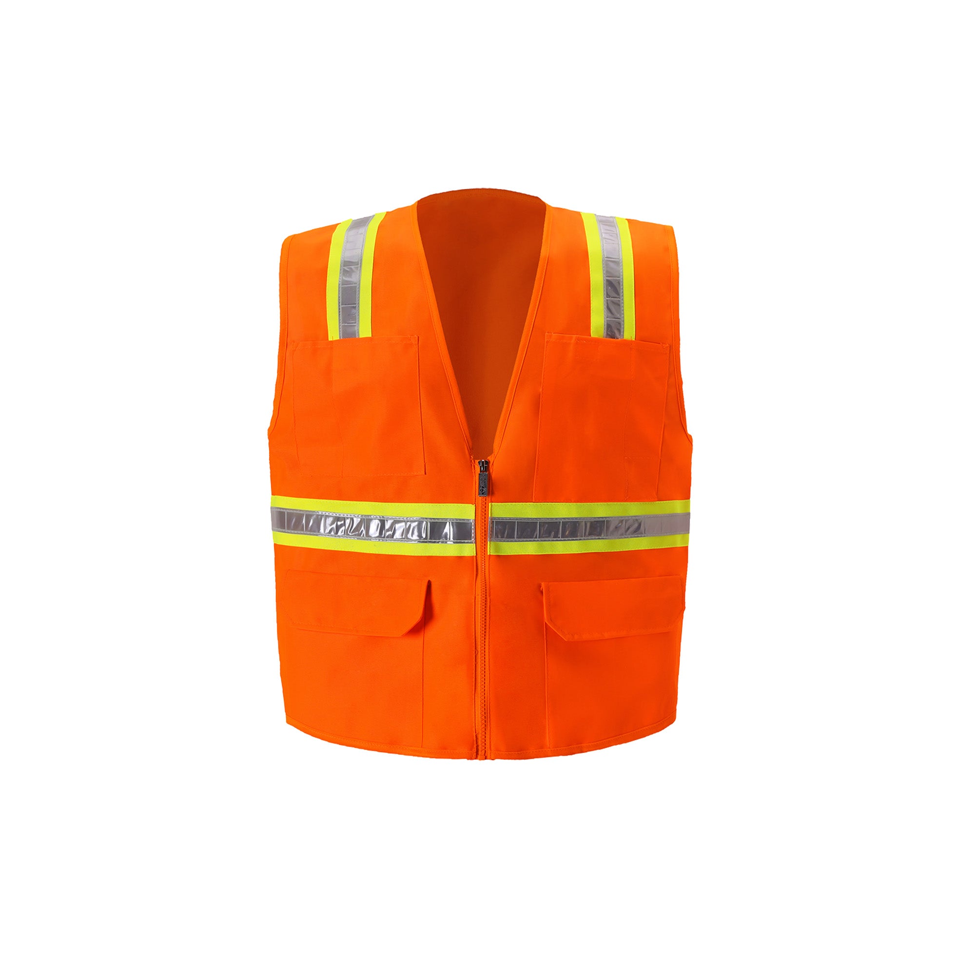 2W 8038-A/8048-A Multi-Pocket Safety Vest