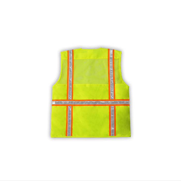 2W 8038-M/8048-M Mesh Multi-Pocket Safety Vest