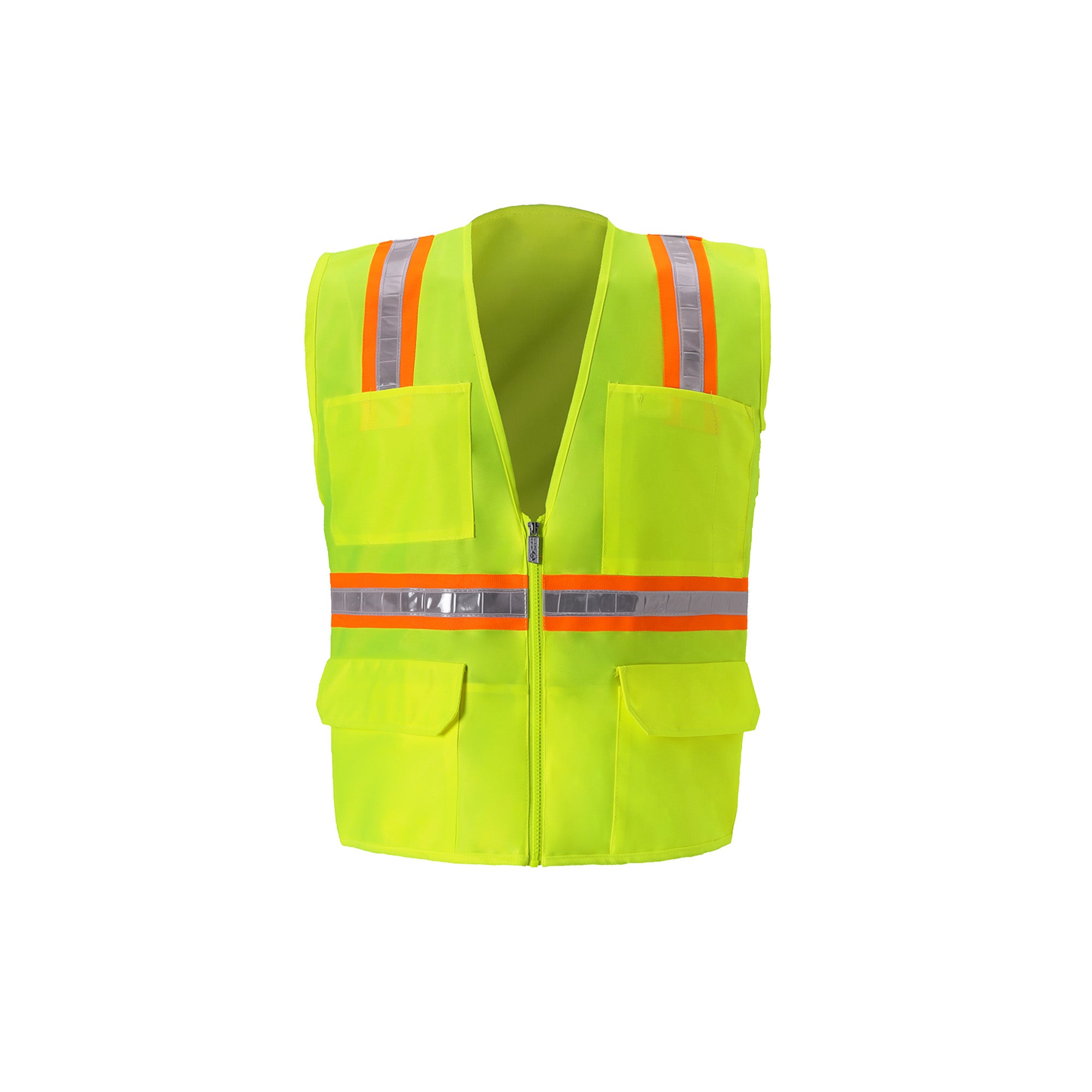 2W 8038-A/8048-A Multi-Pocket Safety Vest