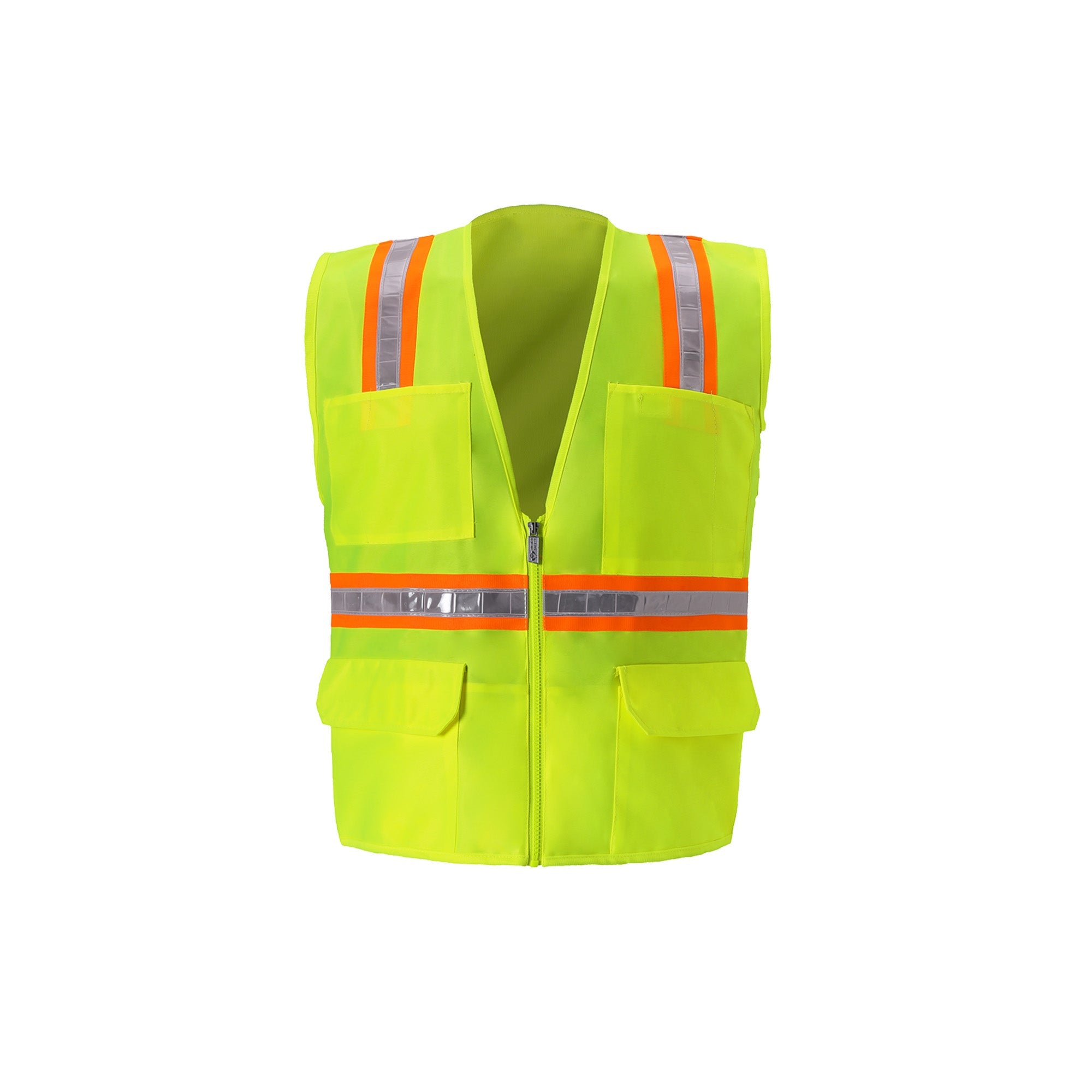 2W 8048-A/8038-A Multi-Pocket Safety Vest