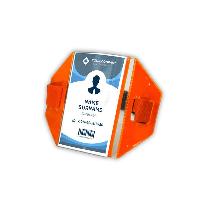 AMB Armband ID Badge Holder, 4-pack