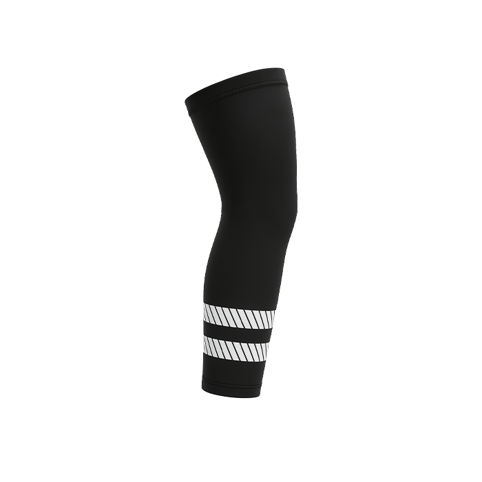 CAS-BK Cooling Arm Sleeve, Black, Reflective Stripe, One pair