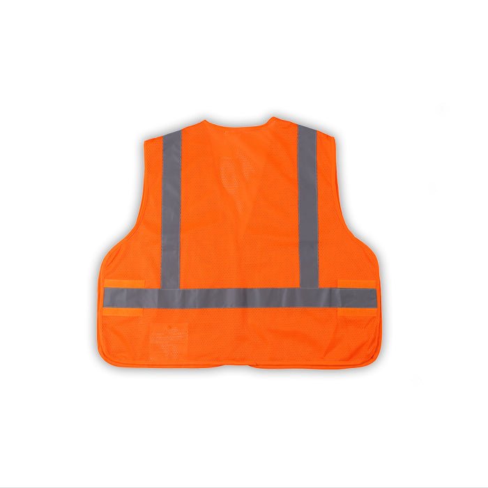 EN320C-2 High Visibility One Size Fits All Vest, Class 2, Orange