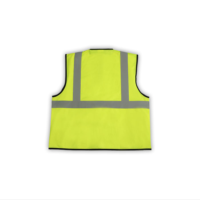 EN511C-2 High Visibility Lightweight Economy Vest, Class 2, Lime