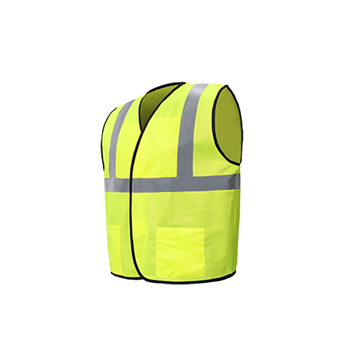EN511C-2 High Visibility Lightweight Economy Vest, Class 2, Lime